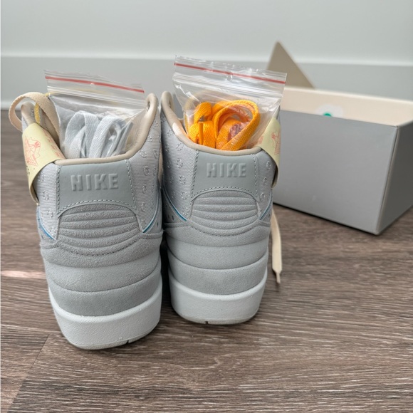 Jordan 2 Retro SP/ Union Grey Fog - Picture 7 of 9